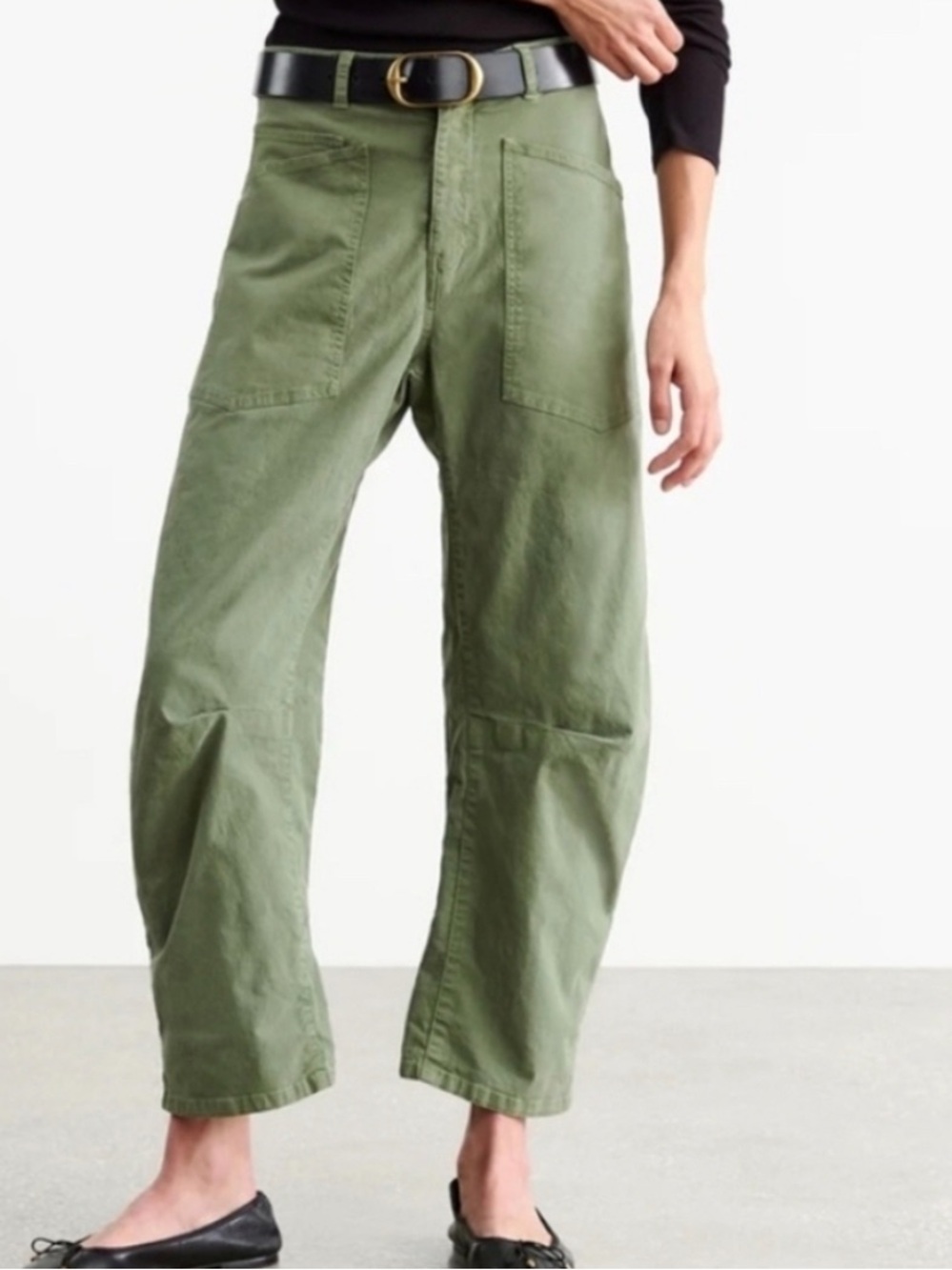 Scotch & Soda Lavender Drawstring Utility Barrel Jeans Sz Small